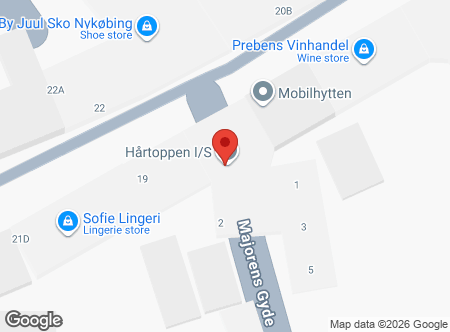 Hårtoppen, Algade 15, 7900 Nykøbing Mors